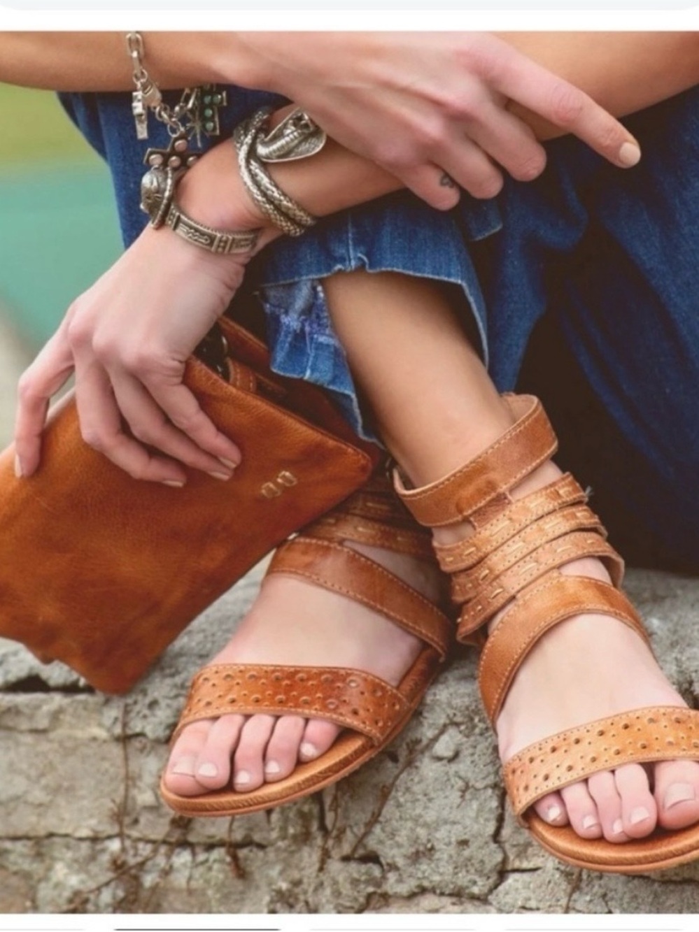 BED|STU Artemis Sandal Tan Rustic size 9.5